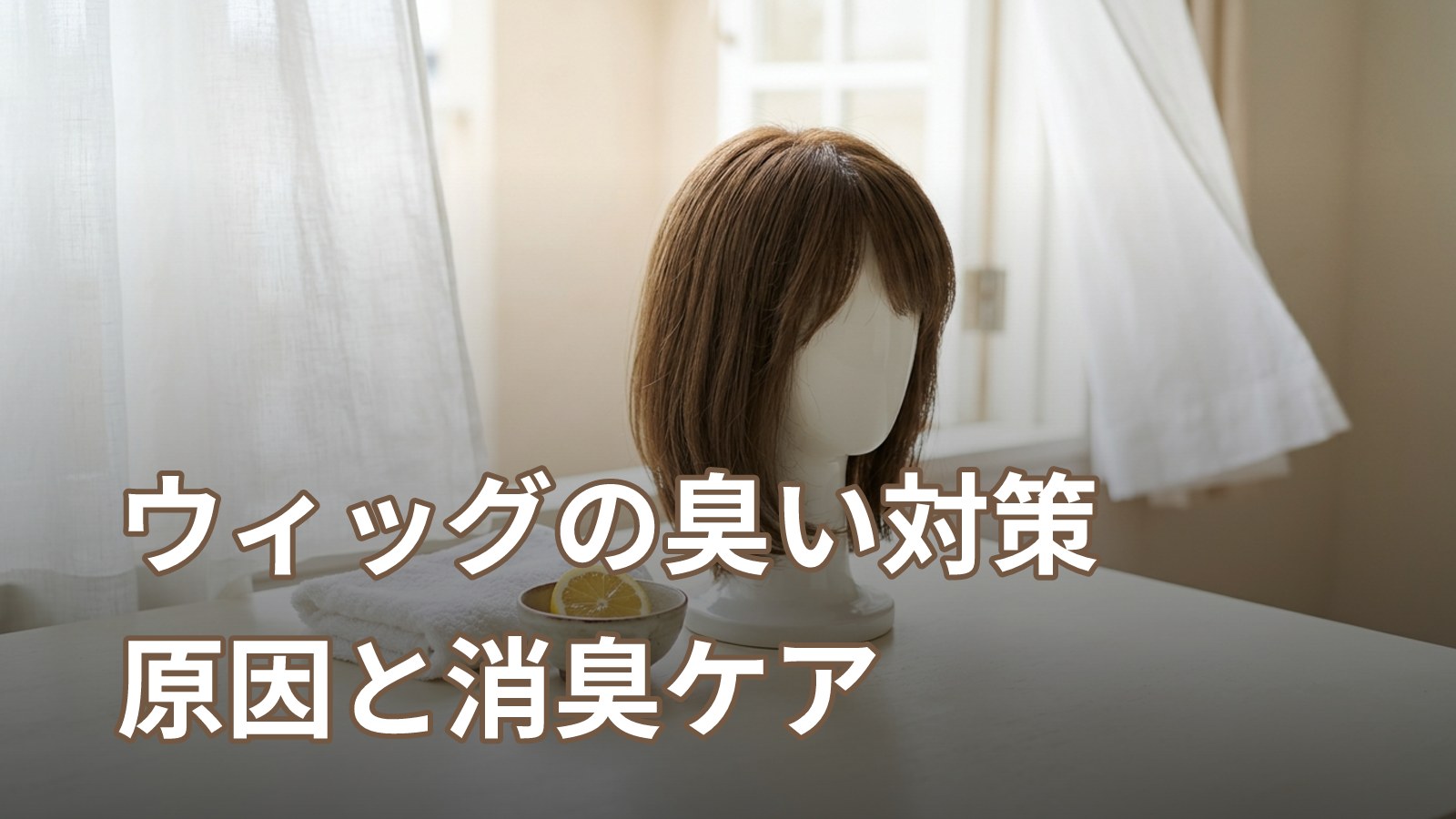 ウィッグの匂いが気になるときの対処法｜原因・消臭ケアと予防のポイント