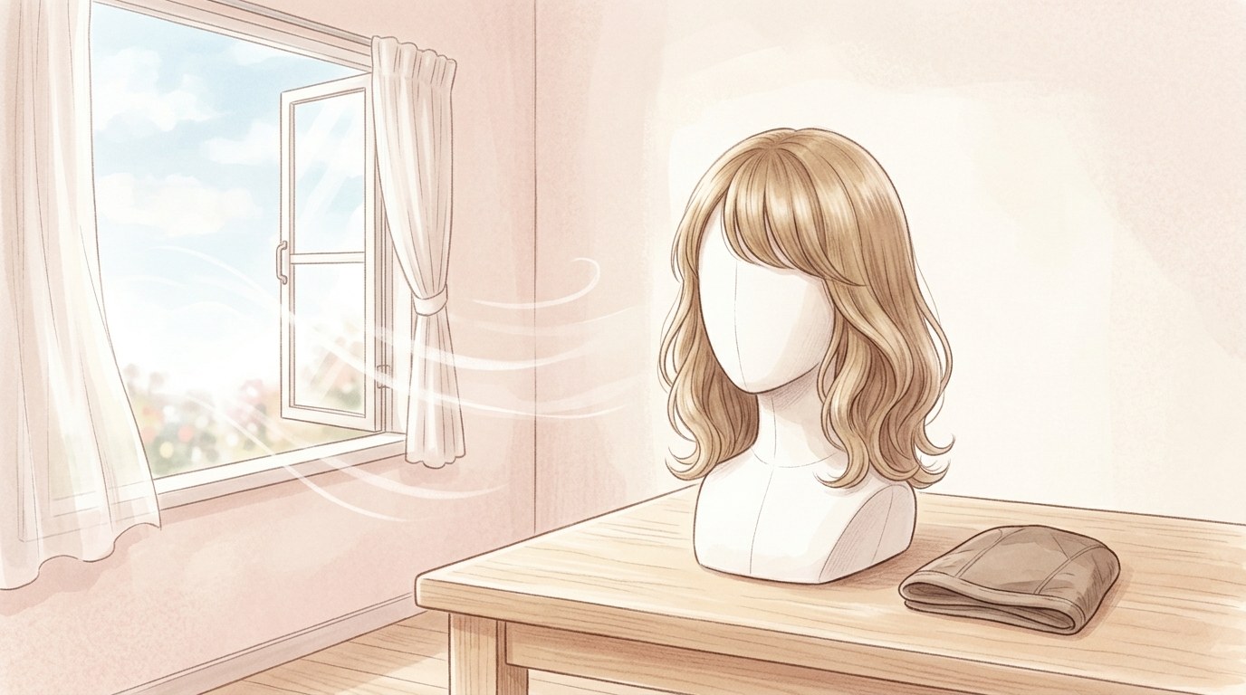 夏の汗・皮脂がウィッグに与える負担とケアの考え方