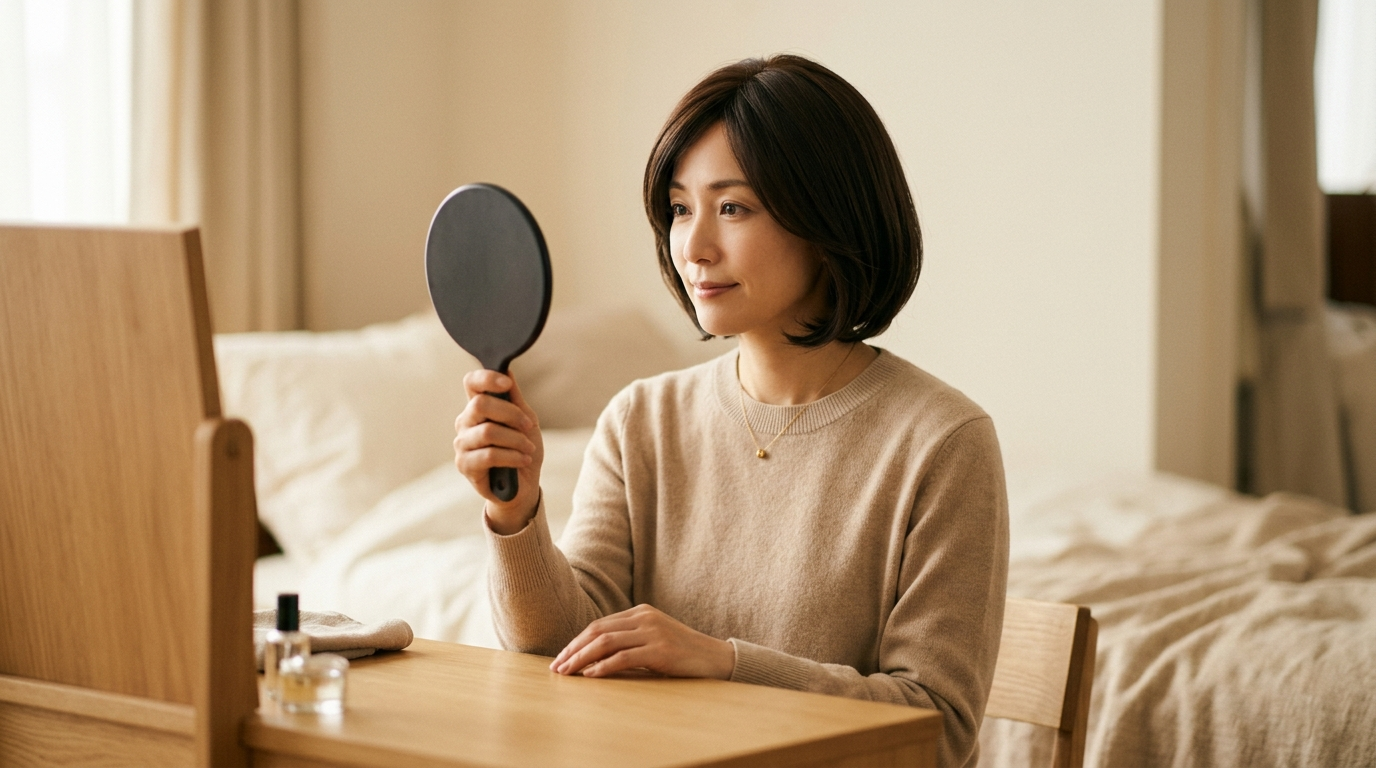 ウィッグを初めてつけた日の不安と慣れるまでの過ごし方|違和感・気づかれる不安への向き合い方