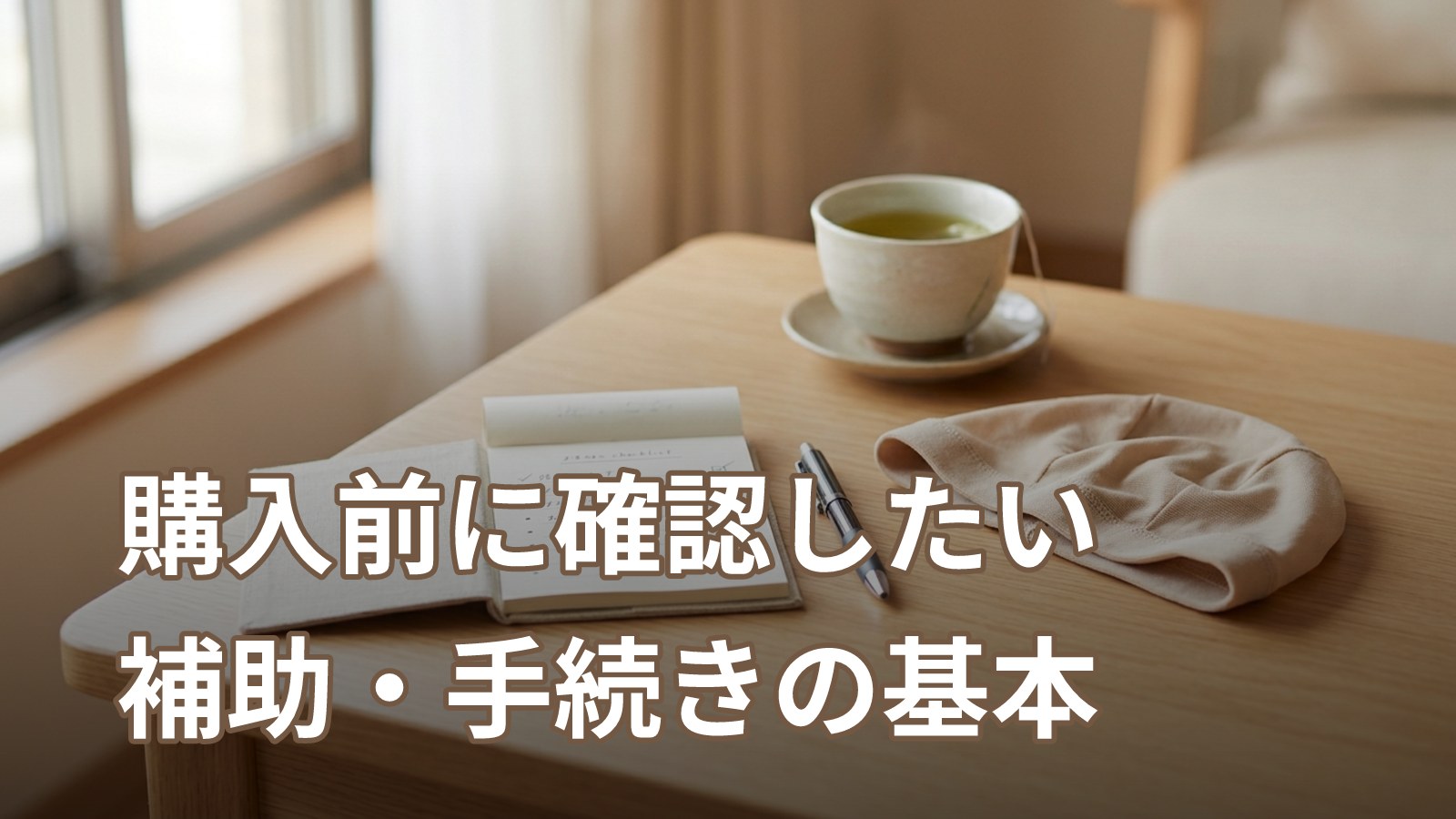 医療用ウィッグを購入・申請する前に整理しておきたいこと｜補助金・税制・購入先の選び方を一本で確認
