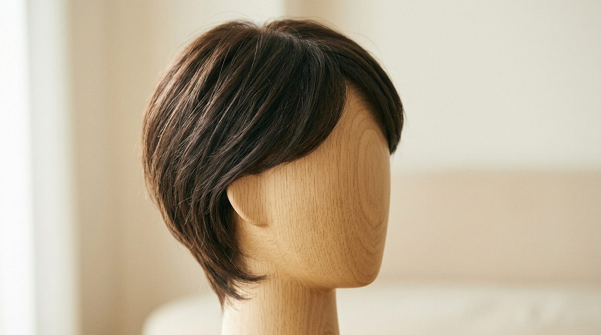 ウィッグのこめかみ・サイドが浮く原因と自分で調整する手順|フィット感を改善する具体的な方法